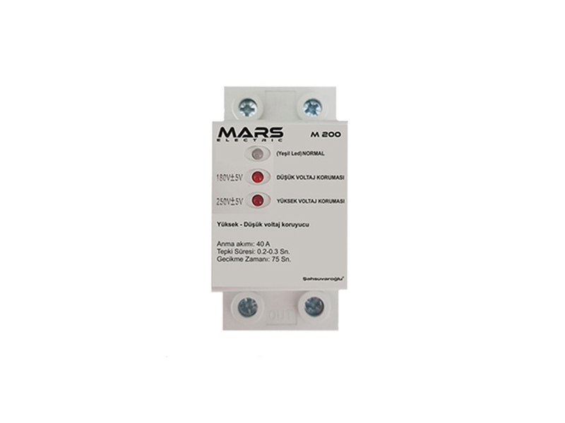 Mars M200 Voltaj Koruyucu (Beyaz eşya için) Sigorta Tip Ankara Kombi Teknik Servisi